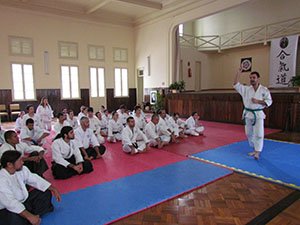 Atletas do Aikidô têm palestra Fisioterapia Preventiva nas Artes Marciais