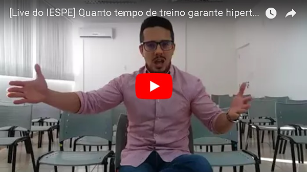 Quanto tempo de treino garante hipertrofia