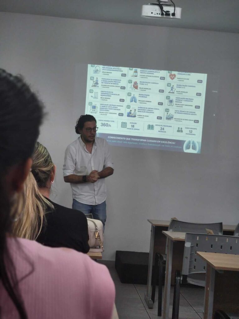 Pós em Fisioterapia em UTI e Cardiorrespiratória no IESPE | Aula Inaugural